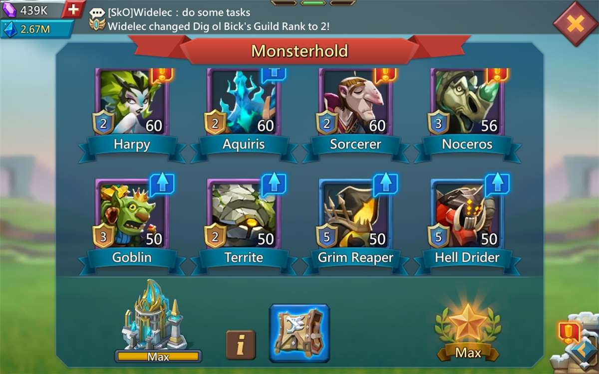 Decent Lords Mobile Account for Sale